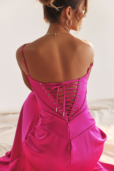 Anabella Gown (FUCHSIA)