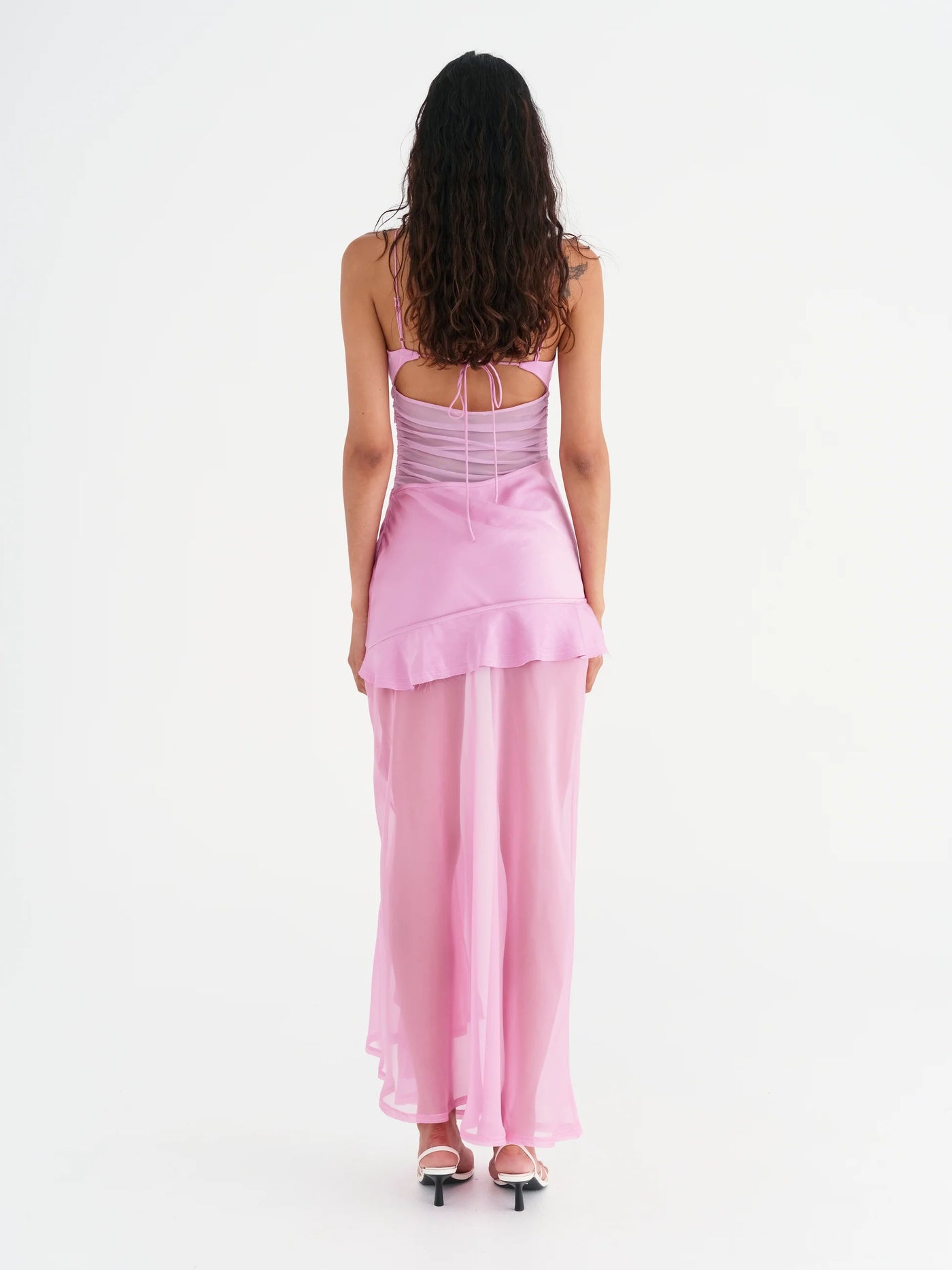 Delilah Maxi Dress (Bubblegum)