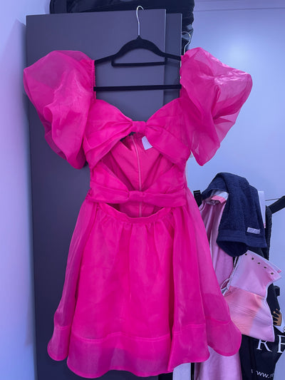 ZURI MINI DRESS (FUSCHIA) FOR SALE