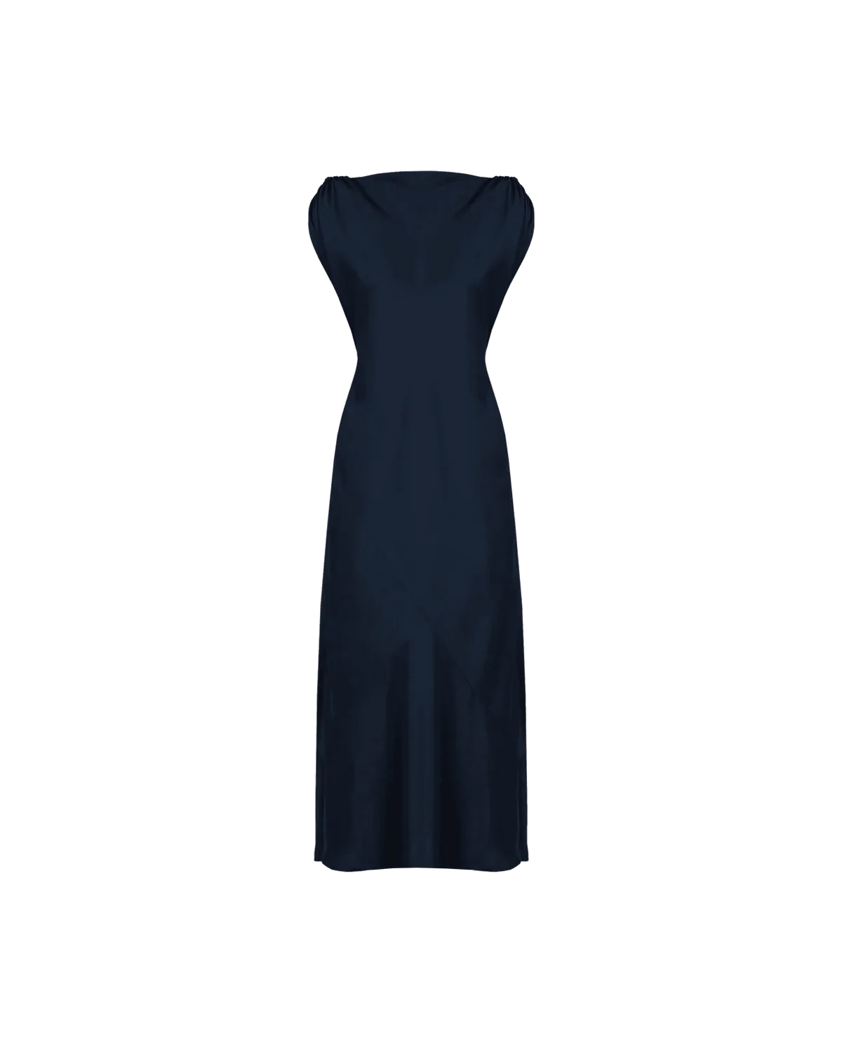 Curtis Midi Dress (Mulholland Navy)