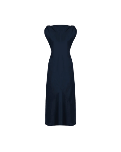 Curtis Midi Dress (Mulholland Navy)