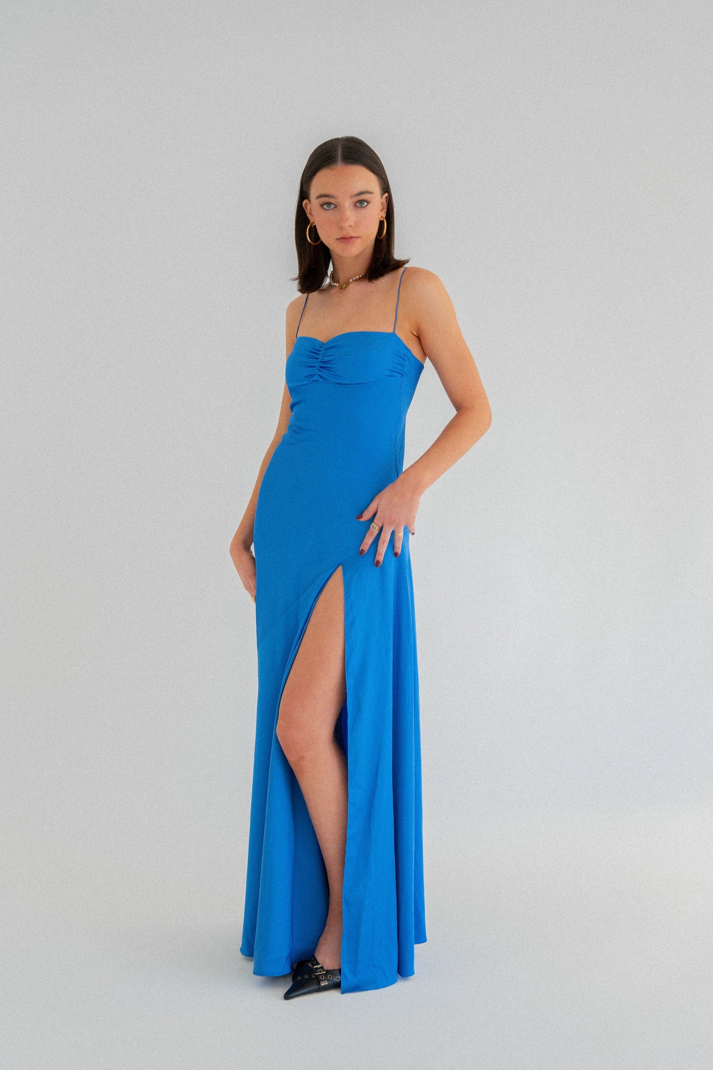 Gaia Gown (Dark Blue)