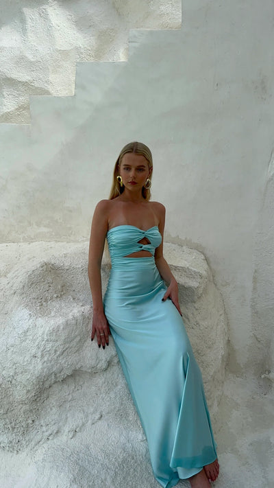 Inka Gown (Aqua)