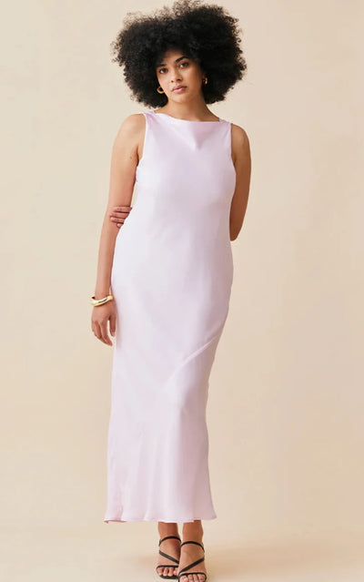 Firebird Cowl Gown (Pink)