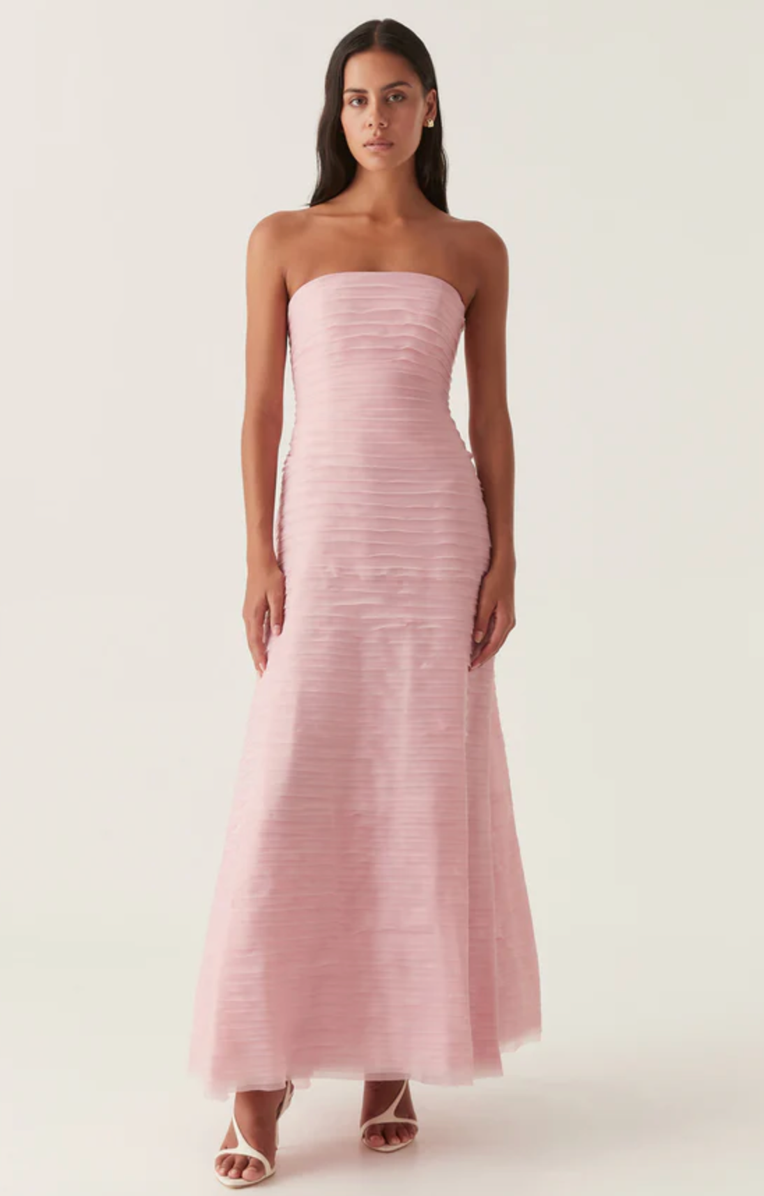 Soundscape Maxi Dress (Chalk Pink)