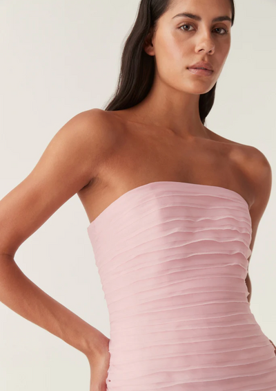 Soundscape Maxi Dress (Chalk Pink)