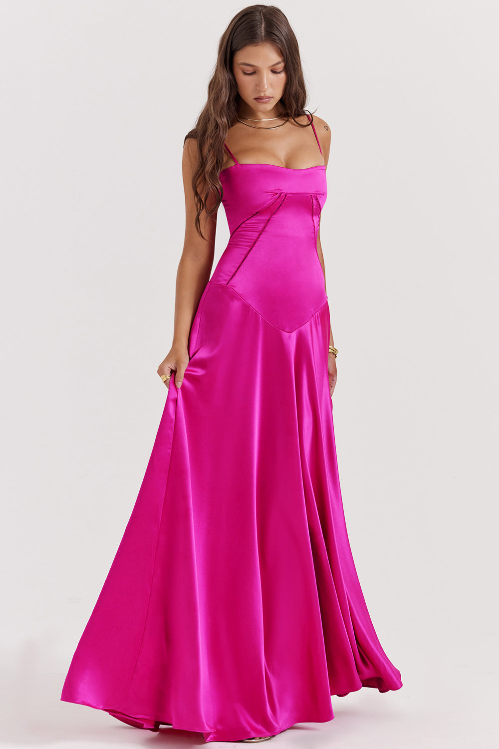 Anabella Gown (FUCHSIA)