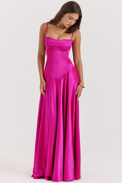 Anabella Gown (FUCHSIA)