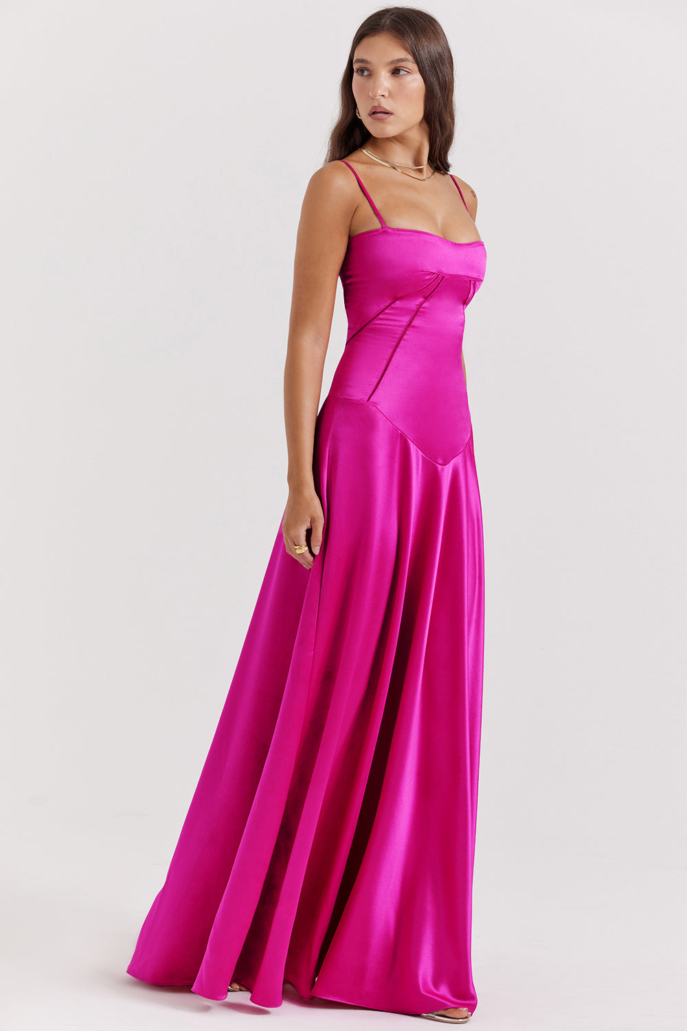 Anabella Gown (FUCHSIA)