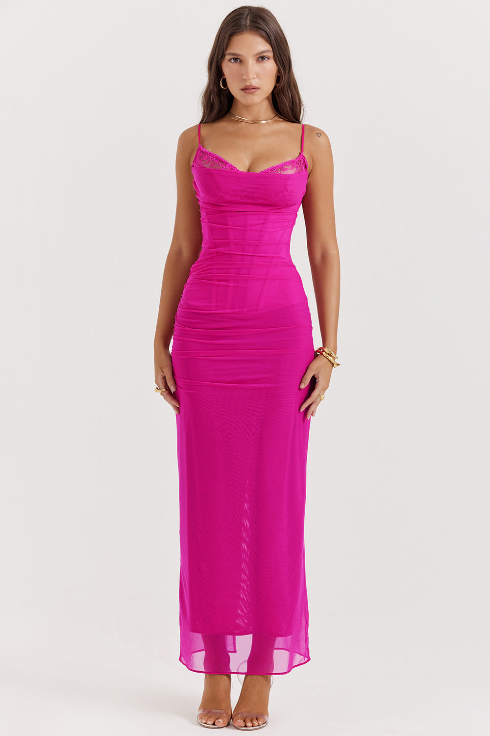 Nalini Fuchsia Maxi