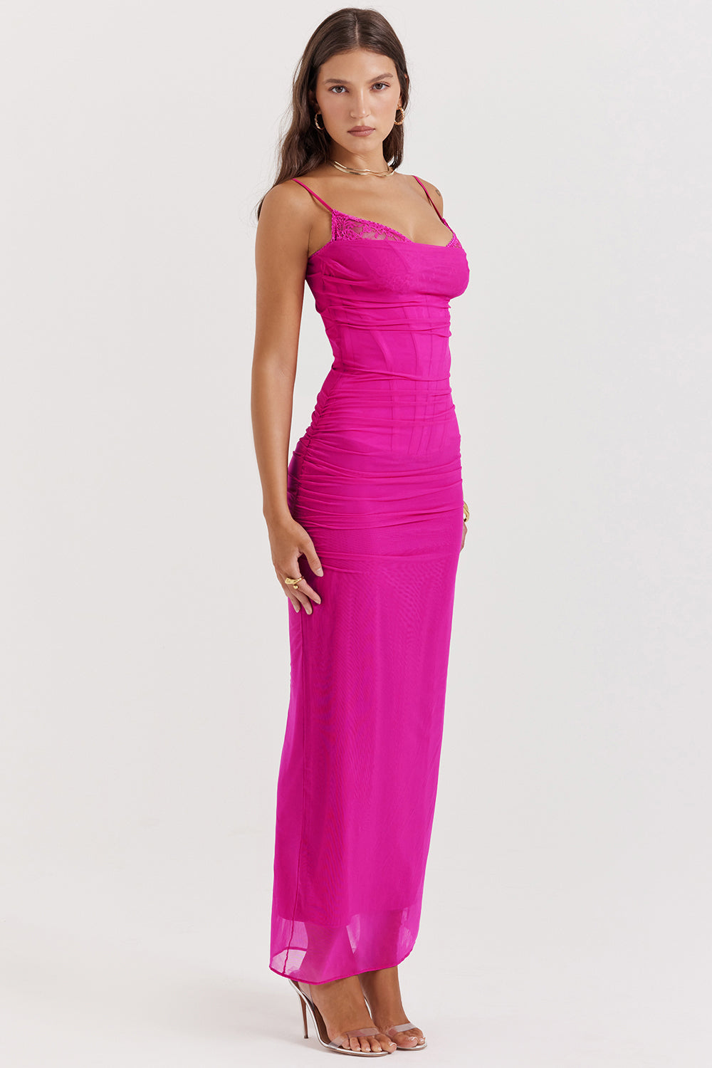 Nalini Fuchsia Maxi