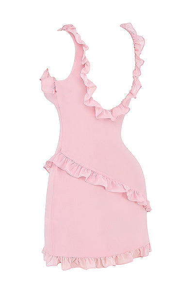 Tania Ruffle Mini (Pink)