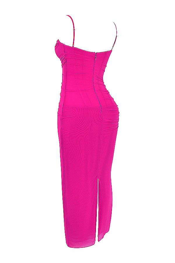 Nalini Fuchsia Maxi