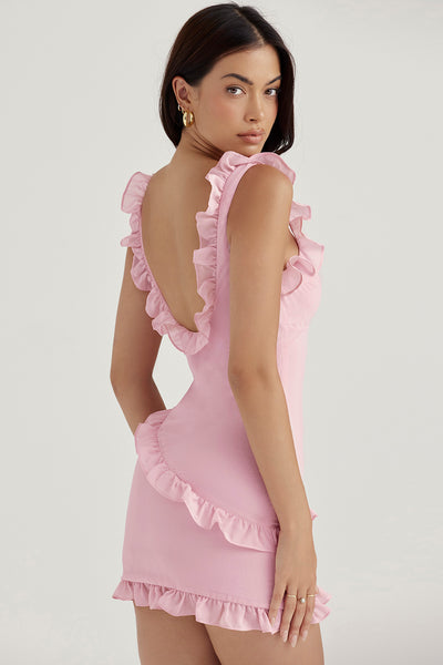 Tania Ruffle Mini (Pink)