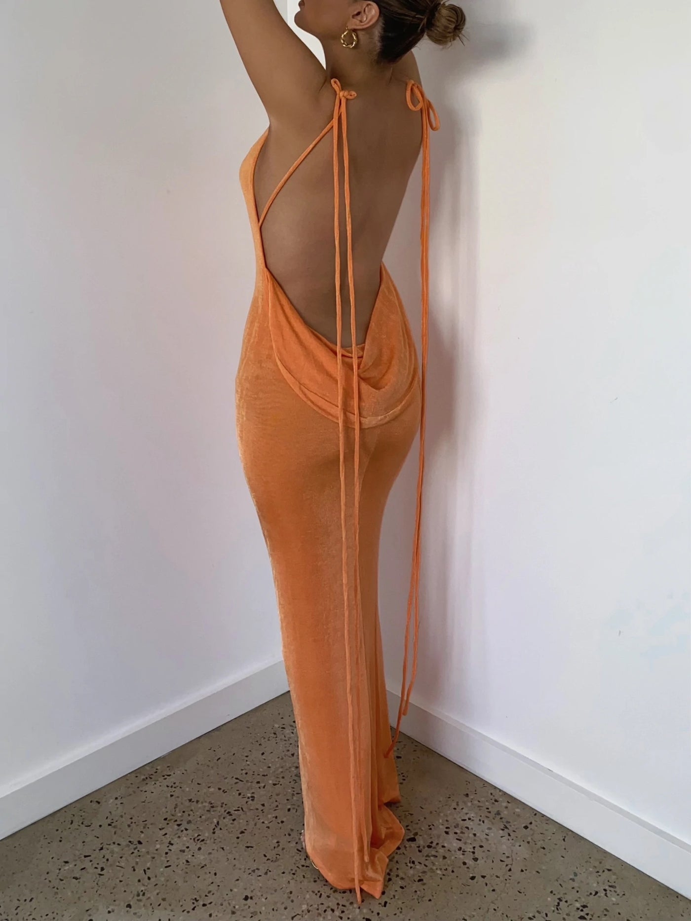 Cristina Gown (Orange)