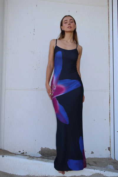 Midnight Lily Maxi Slip