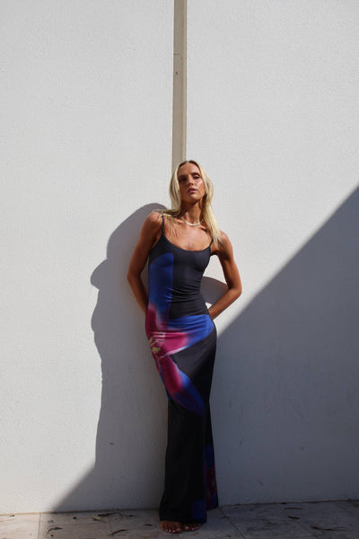 Midnight Lily Maxi Slip