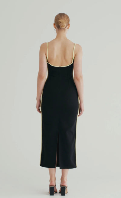 Florian Dress (Black) FOR SALE